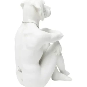New KARE Design Deco Figurine Dog Marc White
