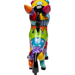 Fashion KARE Design Deco Figurine Donkey Patchwork 54cm