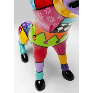 Fashion KARE Design Deco Figurine Donkey Patchwork 54cm