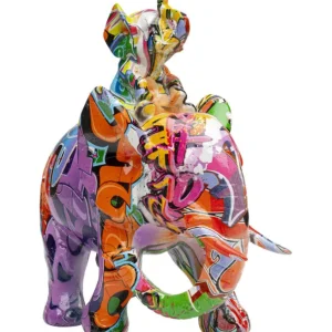 Fashion KARE Design Deco Figurine Elefant Dumbo Uno Graffiti