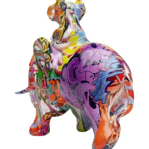 Fashion KARE Design Deco Figurine Elefant Dumbo Uno Graffiti