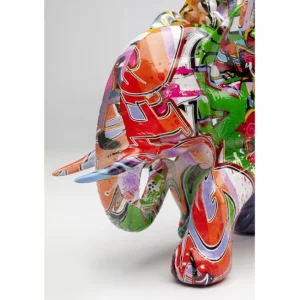 Fashion KARE Design Deco Figurine Elefant Dumbo Uno Graffiti