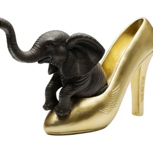 Fashion KARE Design Deco Figurine Elephant Shoe Fetish 34cm