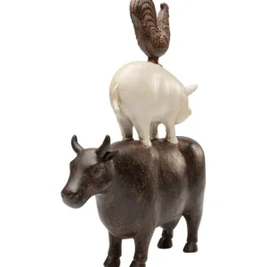 Hot KARE Design Deco Figurine Farm Animals 34cm
