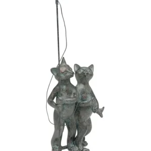 Sale KARE Design Deco Figurine Fisher Cats 28x12cm