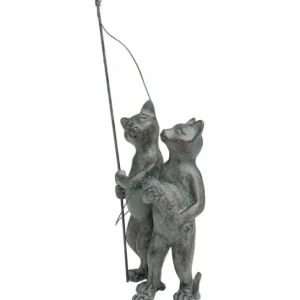 Sale KARE Design Deco Figurine Fisher Cats 28x12cm
