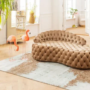 Outlet KARE Design Deco Figurine Flamingo Road 75cm