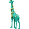 Outlet KARE Design Deco Figurine Flower Giraffe Green 76cm