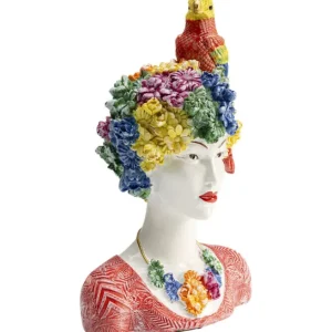 Best KARE Design Deco Figurine Flower Girl 50cm