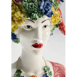 Best KARE Design Deco Figurine Flower Girl 50cm