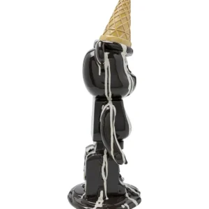 Clearance KARE Design Deco Figurine Gelato Bear Black 40cm