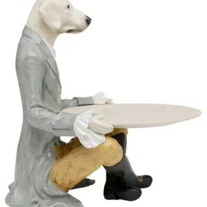 Clearance KARE Design Deco Figurine Gentleman Dog Tray 29cm