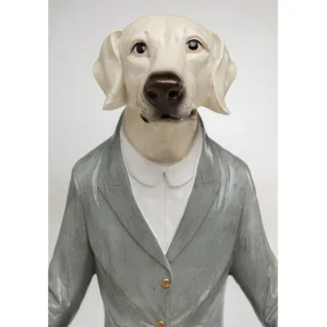 Clearance KARE Design Deco Figurine Gentleman Dog Tray 29cm
