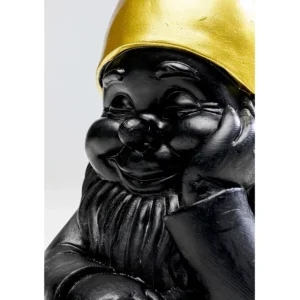 Online KARE Design Deco Figurine Gnome Black 21cm