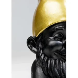 Online KARE Design Deco Figurine Gnome Black 21cm