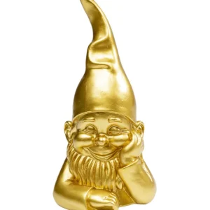 Sale KARE Design Deco Figurine Gnome Gold 21cm