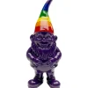 Discount KARE Design Deco Figurine Gnome Rainbow Purple 11cm