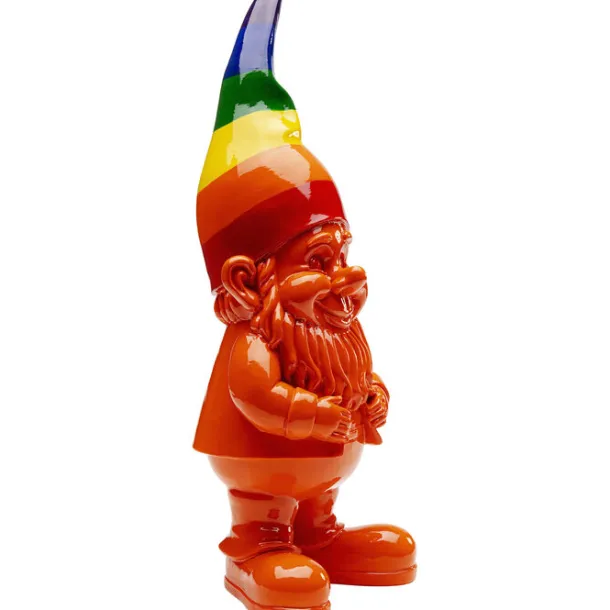 deco_figurine_gnome_rainb_1.webp Discount KARE Design Deco Figurine Gnome Rainbow Orange 46cm