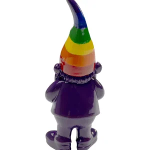 Discount KARE Design Deco Figurine Gnome Rainbow Purple 11cm