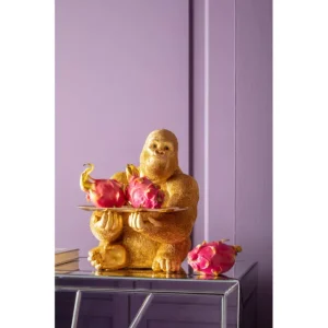 Online KARE Design Deco Figurine Gorilla Butler 37cm