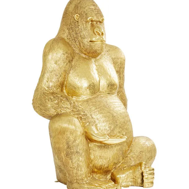 deco_figurine_gorilla_gol_2.webp Outlet KARE Design Deco Figurine Gorilla Gold XXL 249