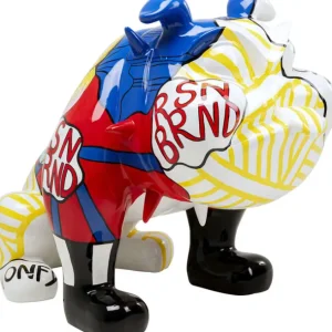Best KARE Design Deco Figurine Graffiti Dog 110cm