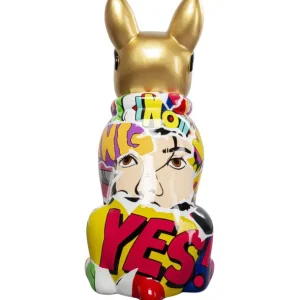Fashion KARE Design Deco Figurine Graffiti Dog 152cm