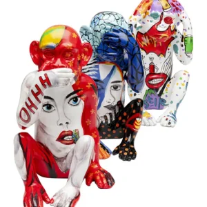 Hot KARE Design Deco Figurine Graffiti Monkey 40cm