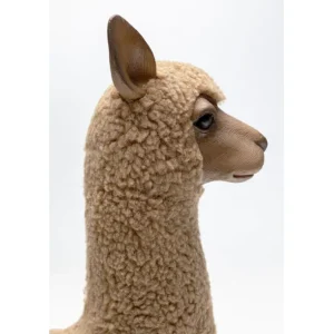 Hot KARE Design Deco Figurine Happy Alpaca 48cm