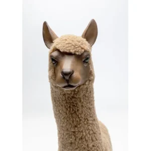 Hot KARE Design Deco Figurine Happy Alpaca 48cm