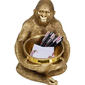 Sale KARE Design Deco Figurine Holding Bowl Gold 41cm