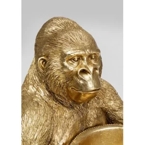 Sale KARE Design Deco Figurine Holding Bowl Gold 41cm