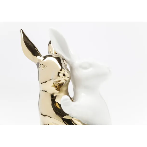 deco_figurine_hugging_rab_7.webp Sale KARE Design Deco Figurine Hugging Rabbits Medium