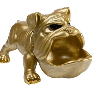 Online KARE Design Deco Figurine Hungry Dog Gold 37cm