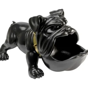 Outlet KARE Design Deco Figurine Hungry Dog Black 37cm