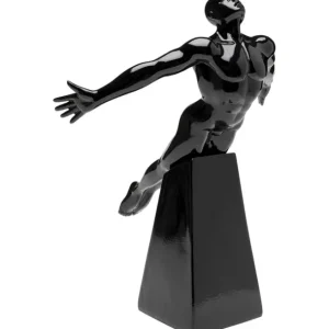Online KARE Design Deco Figurine Jumper Black 37cm