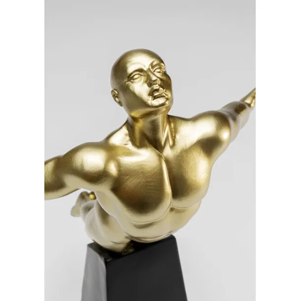 deco_figurine_jumper_gold_5.webp Online KARE Design Deco Figurine Jumper Gold 37cm