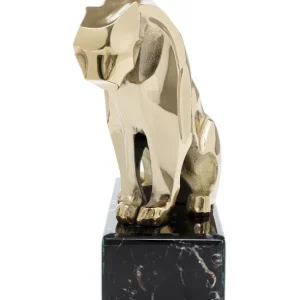 Outlet KARE Design Deco Figurine Lion on Marble 34cm