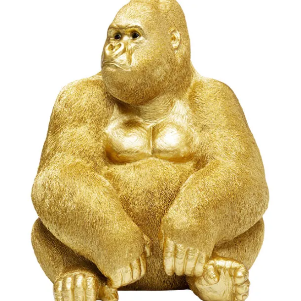 deco_figurine_monkey_gori_0-1.webp Hot KARE Design Deco Figurine Monkey Gorilla Side XL Gold 76cm