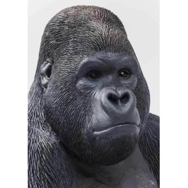 deco_figurine_monkey_gori_6-3.webp Hot KARE Design Deco Figurine Monkey Gorilla Side XL Black 76cm