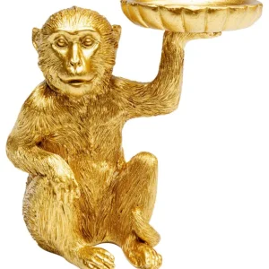 Hot KARE Design Deco Figurine Monkey Tealight Holder 11cm