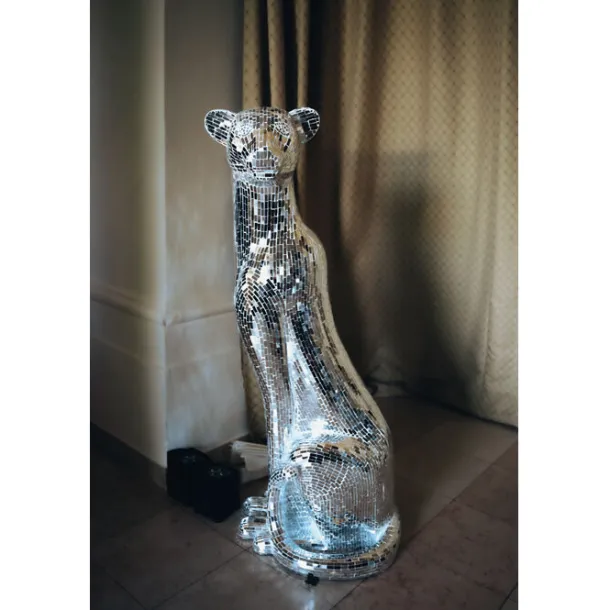 deco_figurine_mosaic_welc_2.webp Sale KARE Design Deco Figurine Mosaic Welcome Panther Right XL 150c