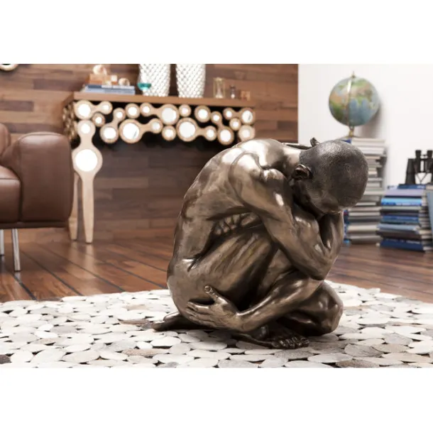 deco_figurine_nude_man_hu_1.webp Online KARE Design Deco Figurine Nude Man Hug Bronze 54cm
