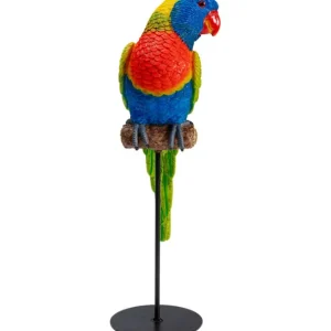 Best KARE Design Deco Figurine Parrot Green 36cm