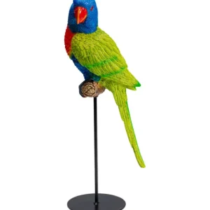Best KARE Design Deco Figurine Parrot Green 36cm