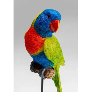 Best KARE Design Deco Figurine Parrot Green 36cm