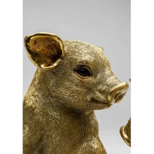 Hot KARE Design Deco Figurine Pig Party 20cm