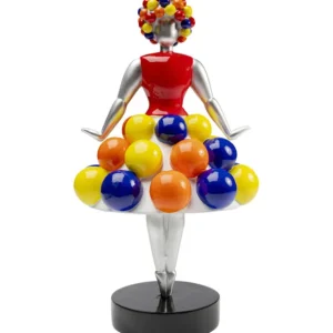 Online KARE Design Deco Figurine Primaballerina Pom Colore 34cm