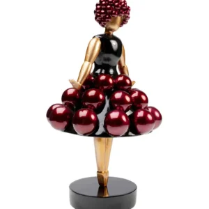 Discount KARE Design Deco Figurine Primaballerina Pom Purple 35cm