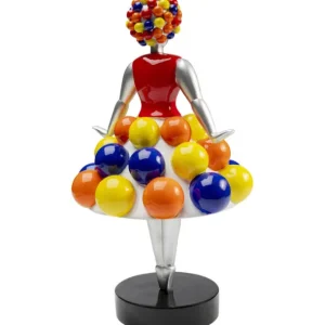 Online KARE Design Deco Figurine Primaballerina Pom Colore 34cm